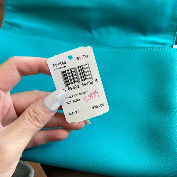 Coach LEATHER CROSSBODY /shoulder bag /NWT/purses - Picture 7 of 10